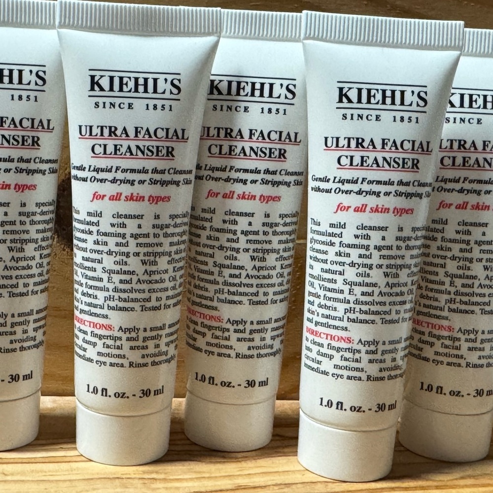 Kiehl's Ultra Facial Cleanser 30ml x6 NEW